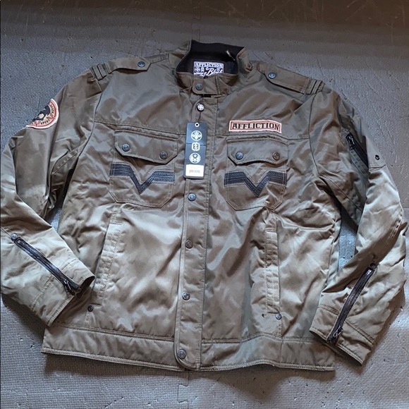 affliction men's jackets